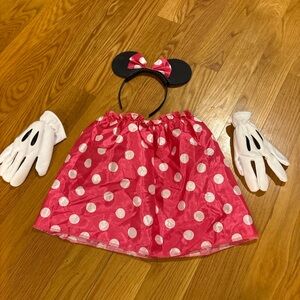 Polka Dot Pink Kids Costume Set